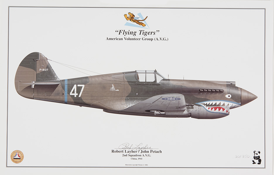 Flying Warhawk<br />Robert Layher | Hall of Fame
